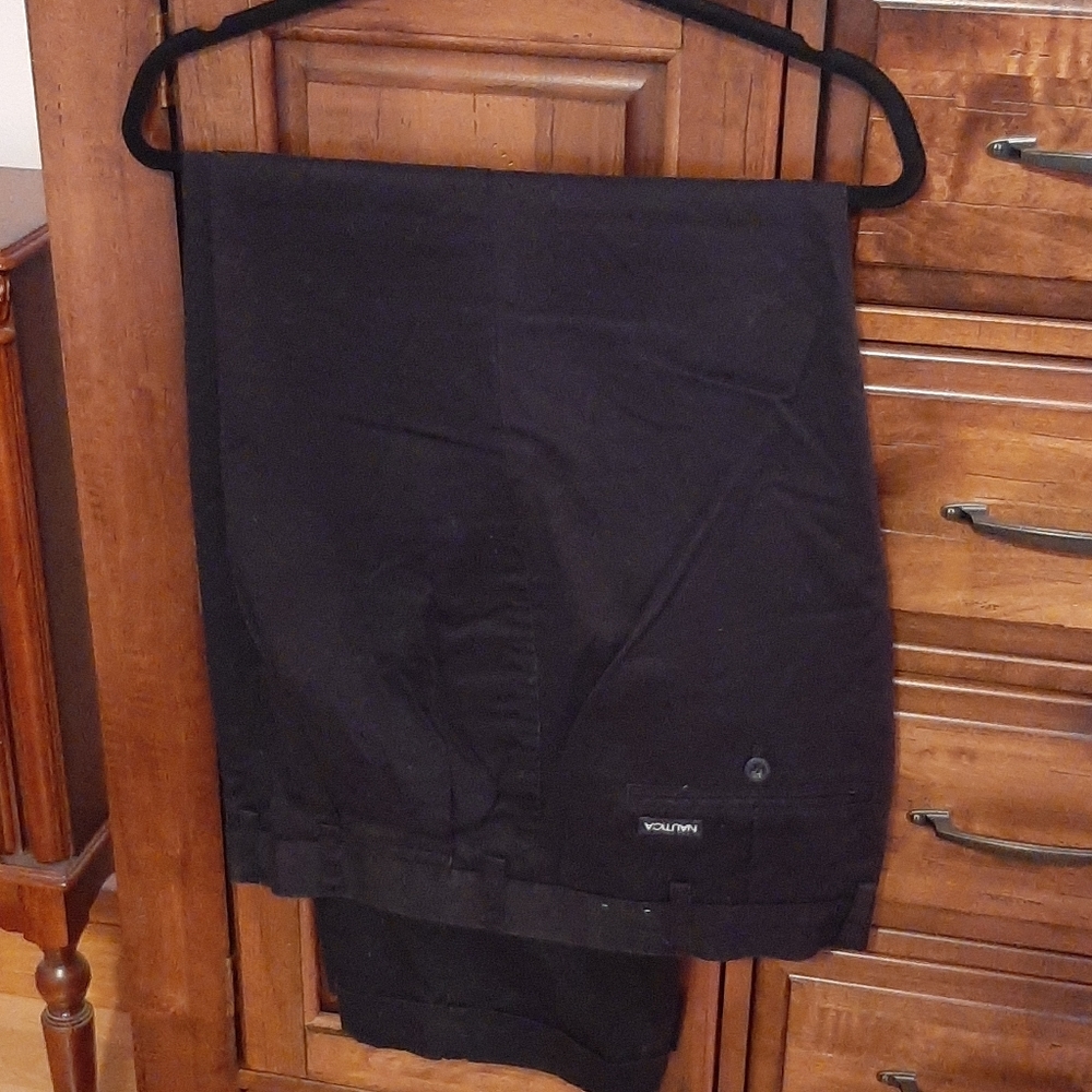 Men's Nautica black chinos 40Wx30L
